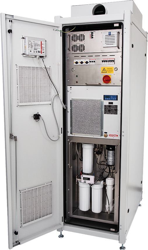 Elektrolyseur: Modulares System für effiziente Wasserstoffproduktion und -nutzung mit integrierter Sicherheitstechnik von Ostermeier